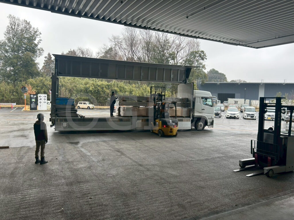 パレットラック解体移設
